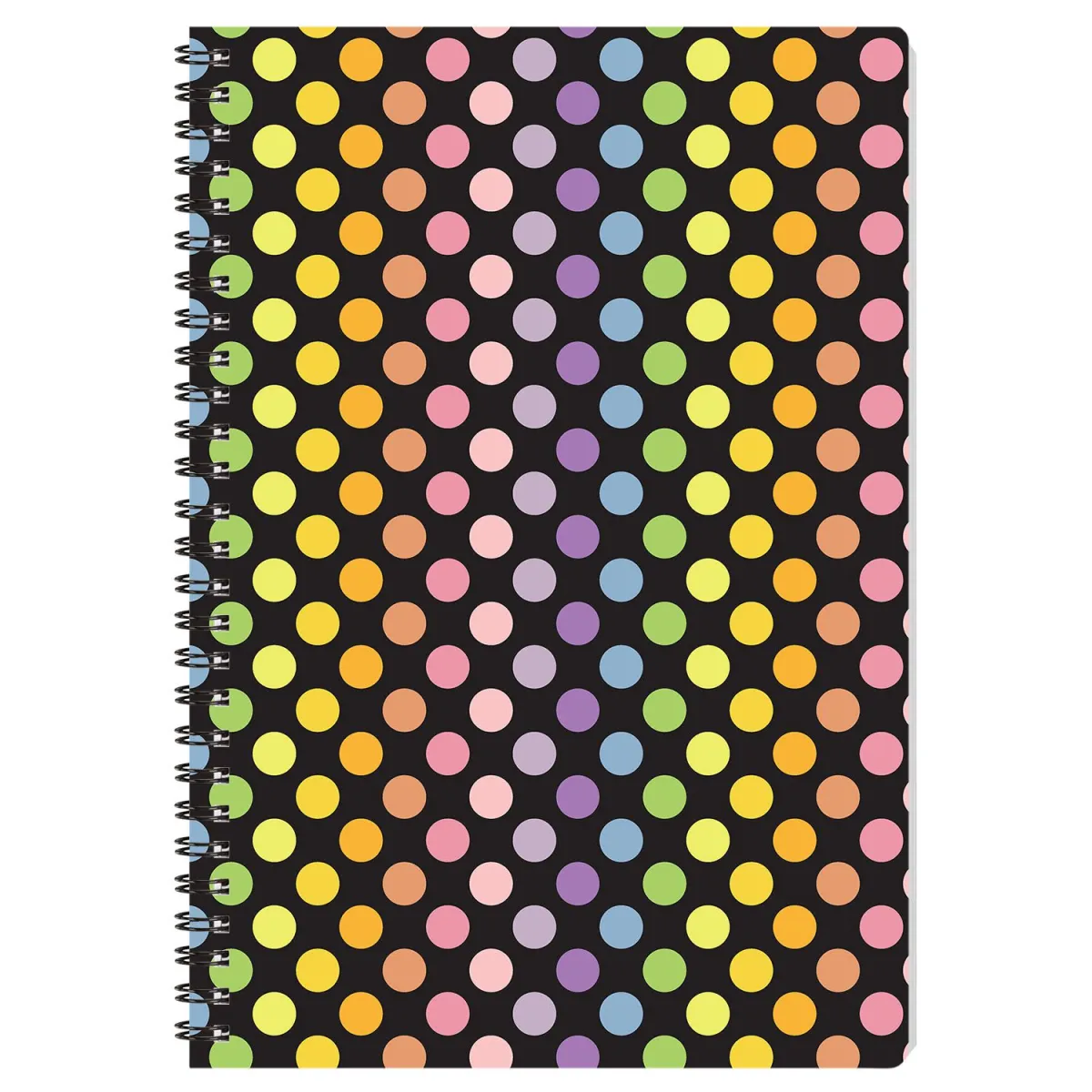 Sentio Τετράδιο Σπιράλ 17x25 Funky Dots 80 φύλλα