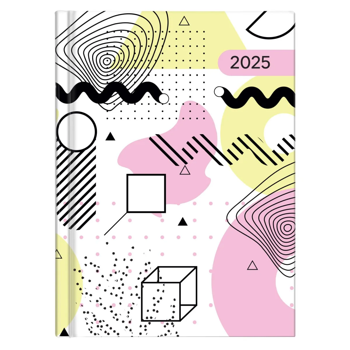 Sentio 2025 Ημερολόγιο Ημερήσιο 12x17 Abstract