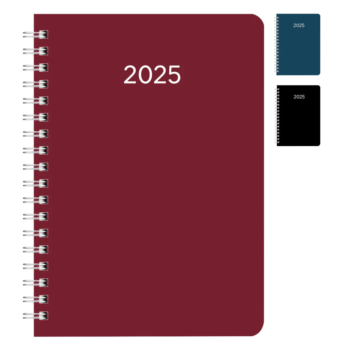Sentio 2025 Ημερολόγιο Ημερήσιο Σπιράλ 12x17