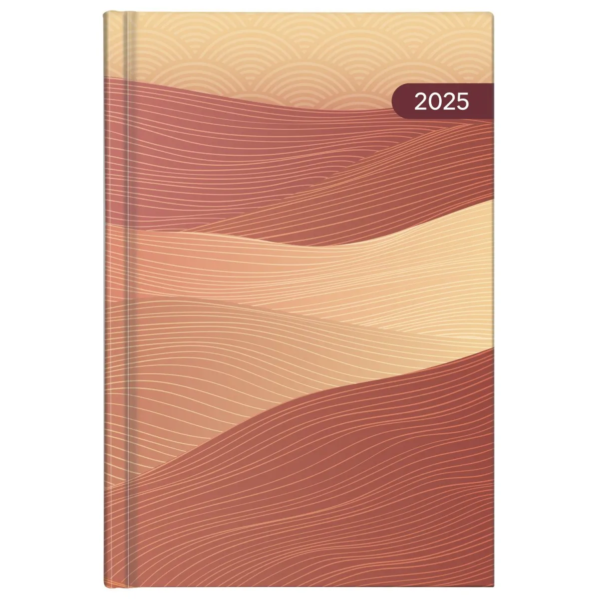Sentio 2025 Ημερολόγιο Ημερήσιο 14x21 Red Sea