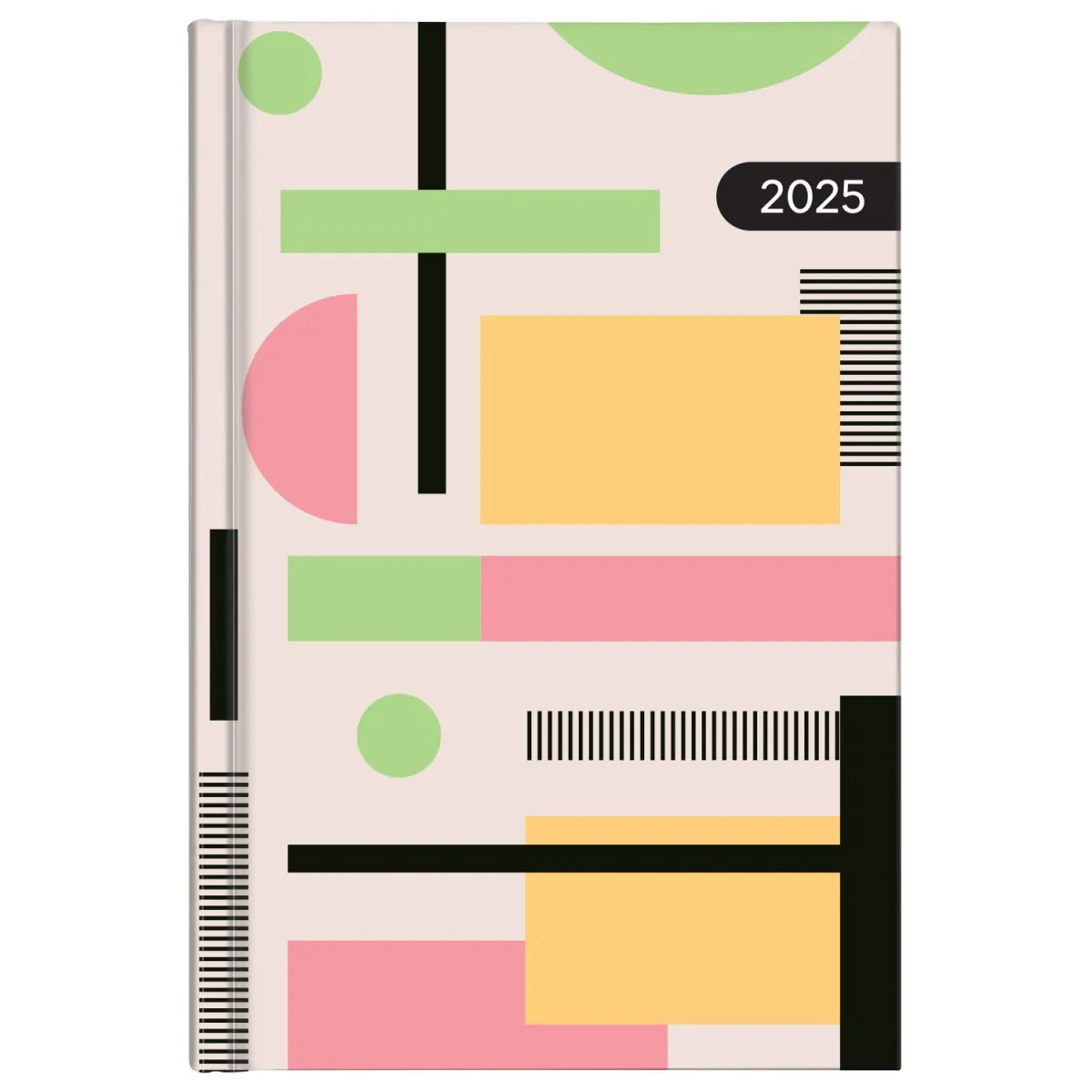 Sentio 2025 Ημερολόγιο Ημερήσιο 14x21 Shapes