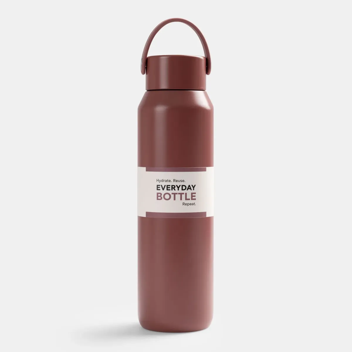 Sentio Παγούρι Θερμός 600ml Dusty Rose