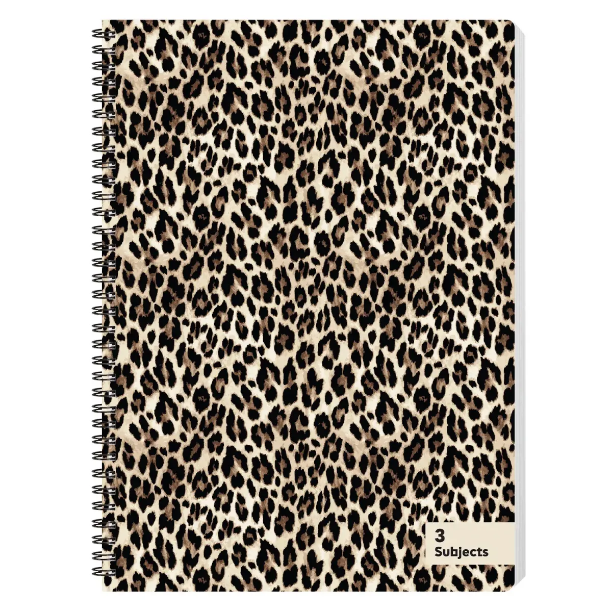 Sentio Τετράδιο Σπιράλ A4 3 Θεμάτων Animal Print 105 φύλλα