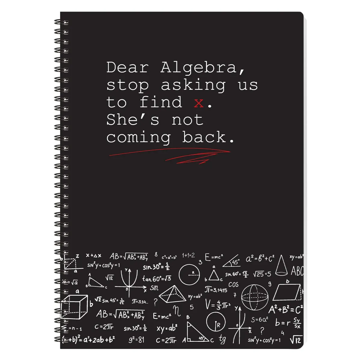 Sentio Τετράδιο Σπιράλ A4 Math'S 80 Φύλλα