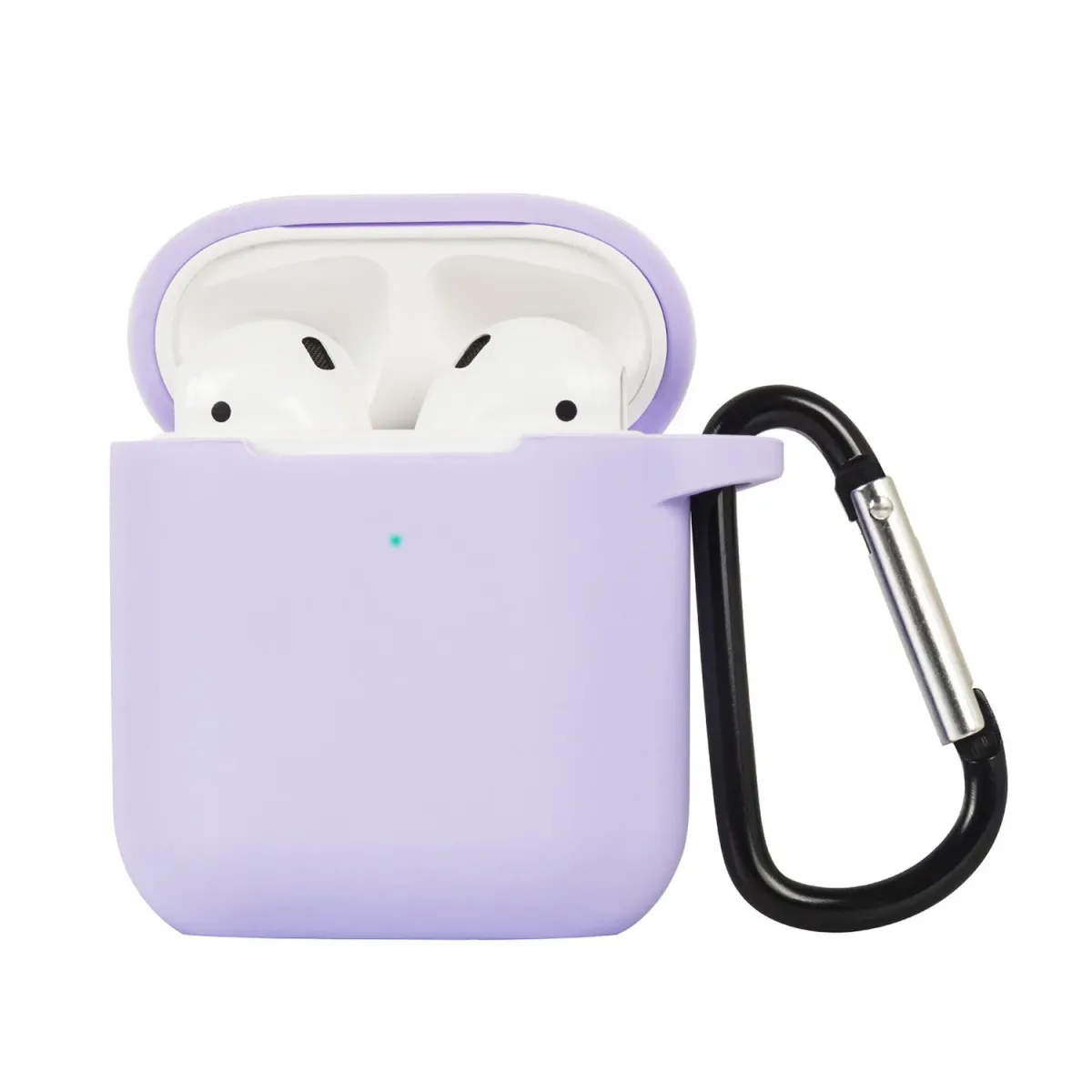 Sentio Θήκη Σιλικόνης για Airpods 2nd Gen Μωβ