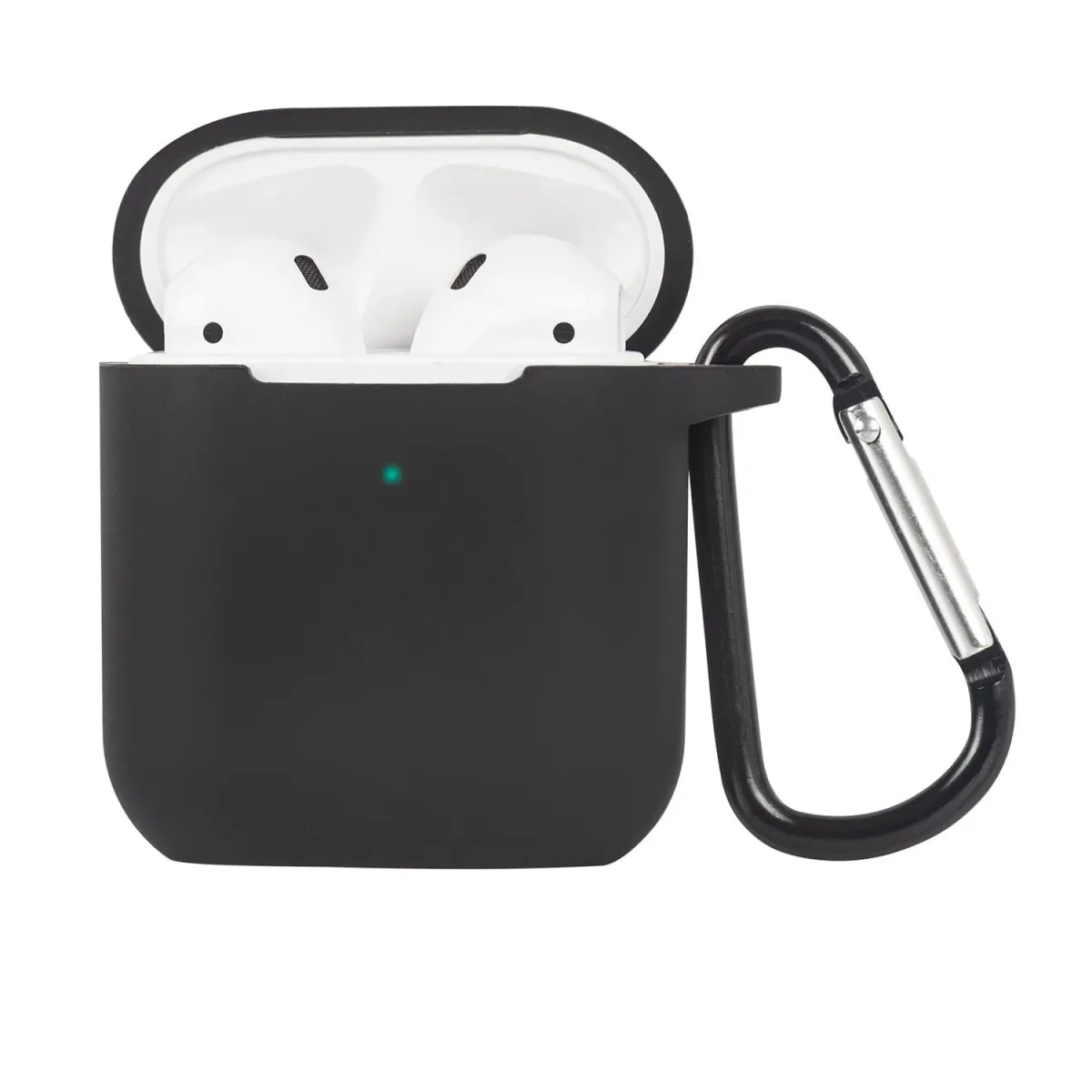 Sentio Θήκη Σιλικόνης για Airpods 2nd Gen Μαύρο