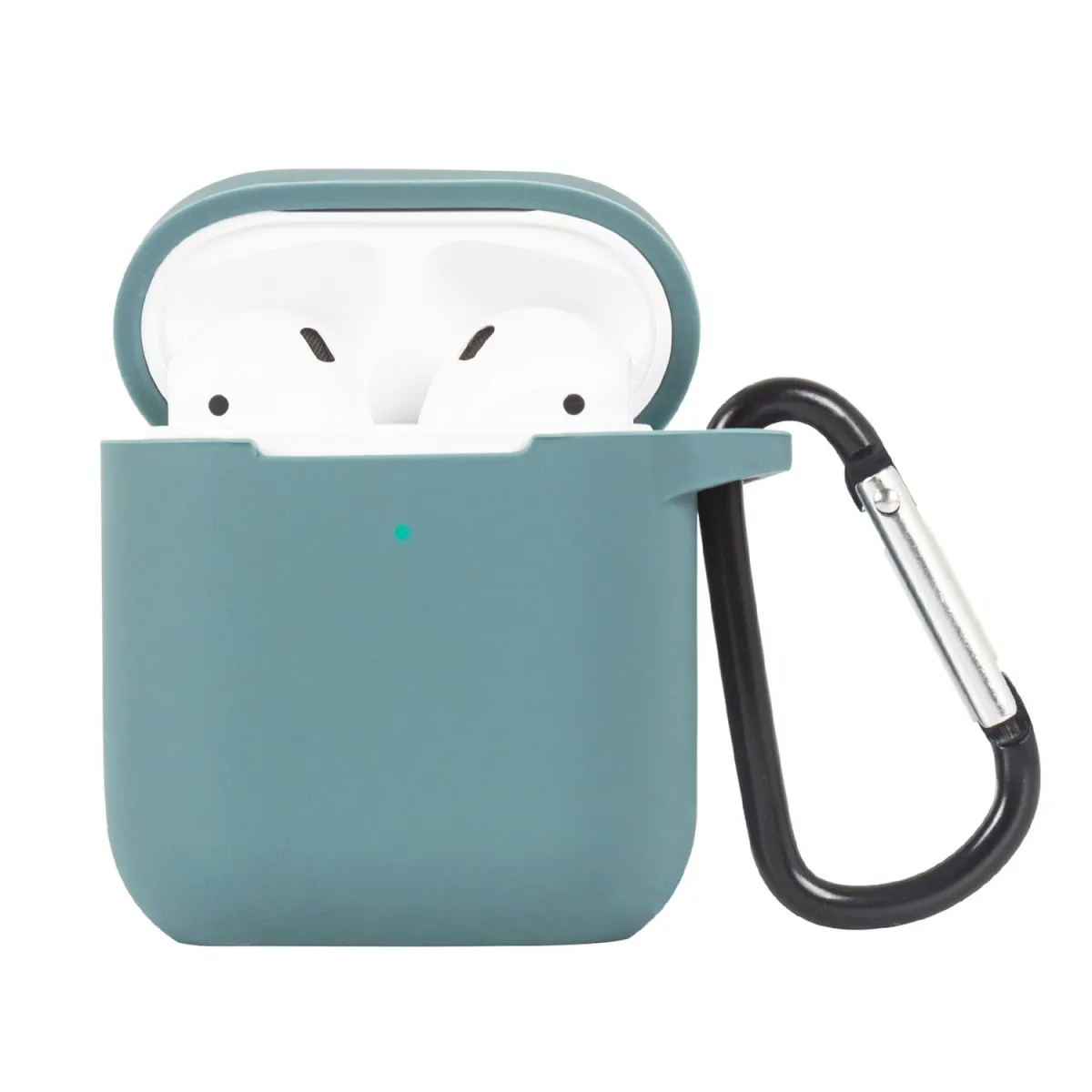 Sentio Θήκη Σιλικόνης για Airpods 2nd Gen Πράσινη