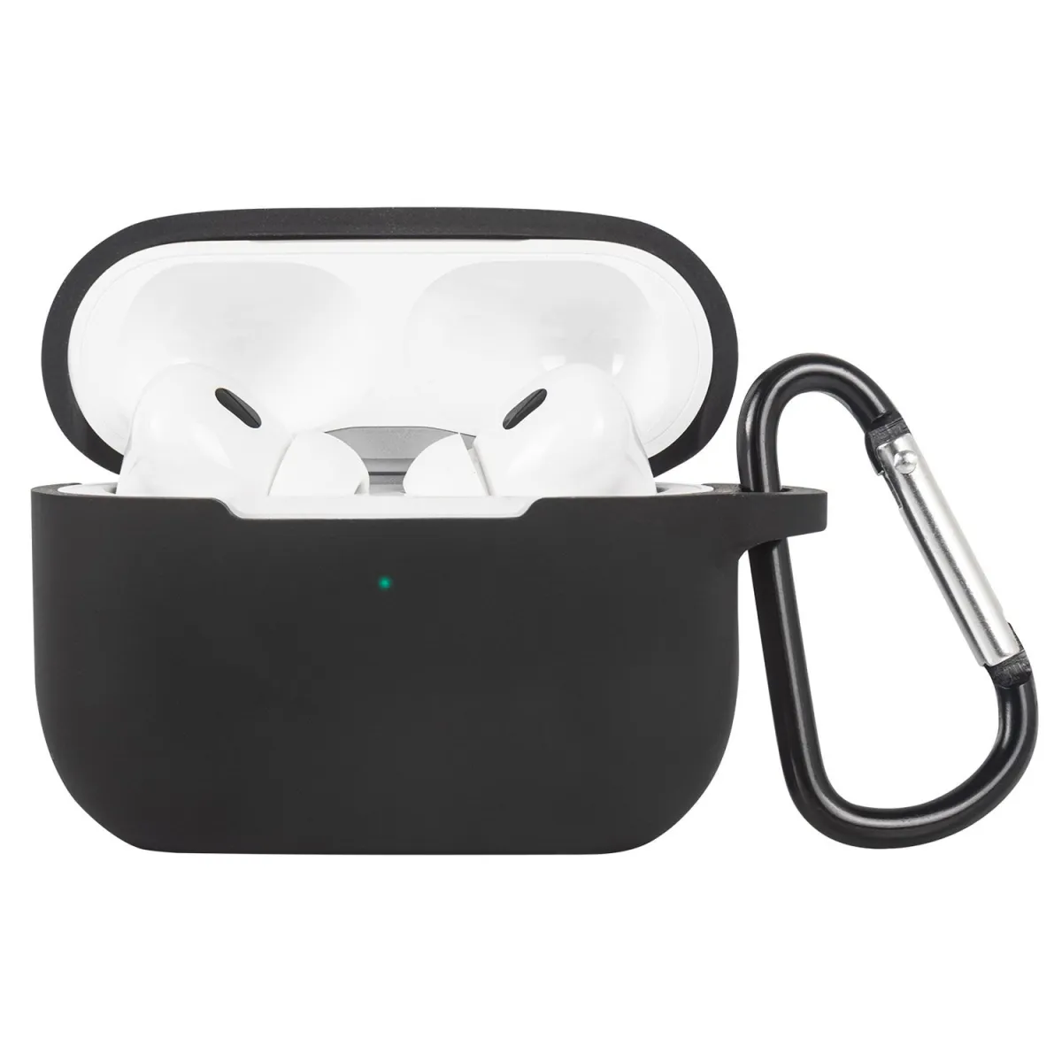 Sentio Θήκη Σιλικόνης για Airpods Pro/Pro 2nd Gen Μαύρη