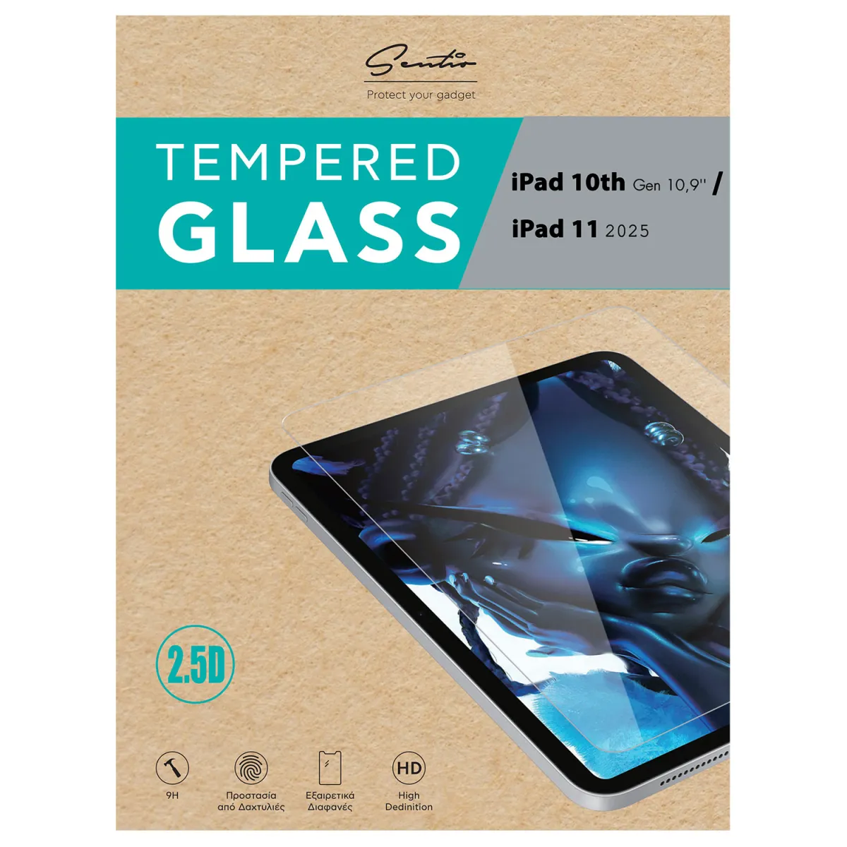 Sentio Γυαλί για Apple iPad 10th Gen / iPad 11 (2025)