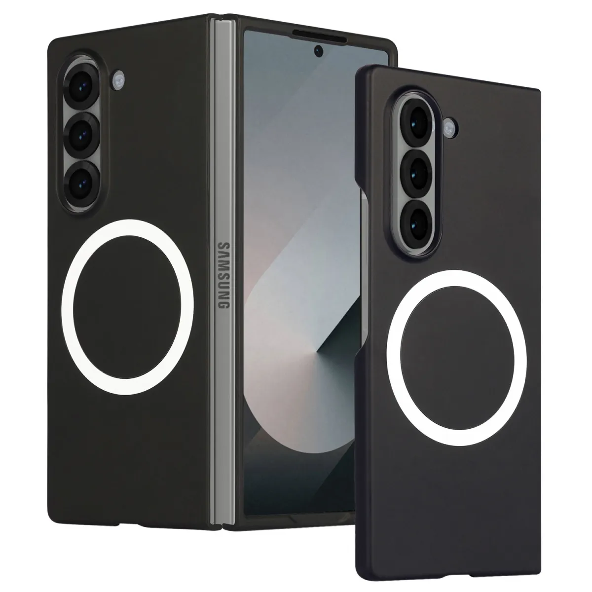 Sentio Θήκη Back Cover για Samsung Z Fold 6 Oqulus Black