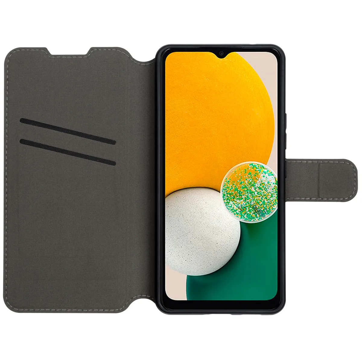 Sentio Θήκη Book Cover για Samsung Galaxy A13 4G Γκρι