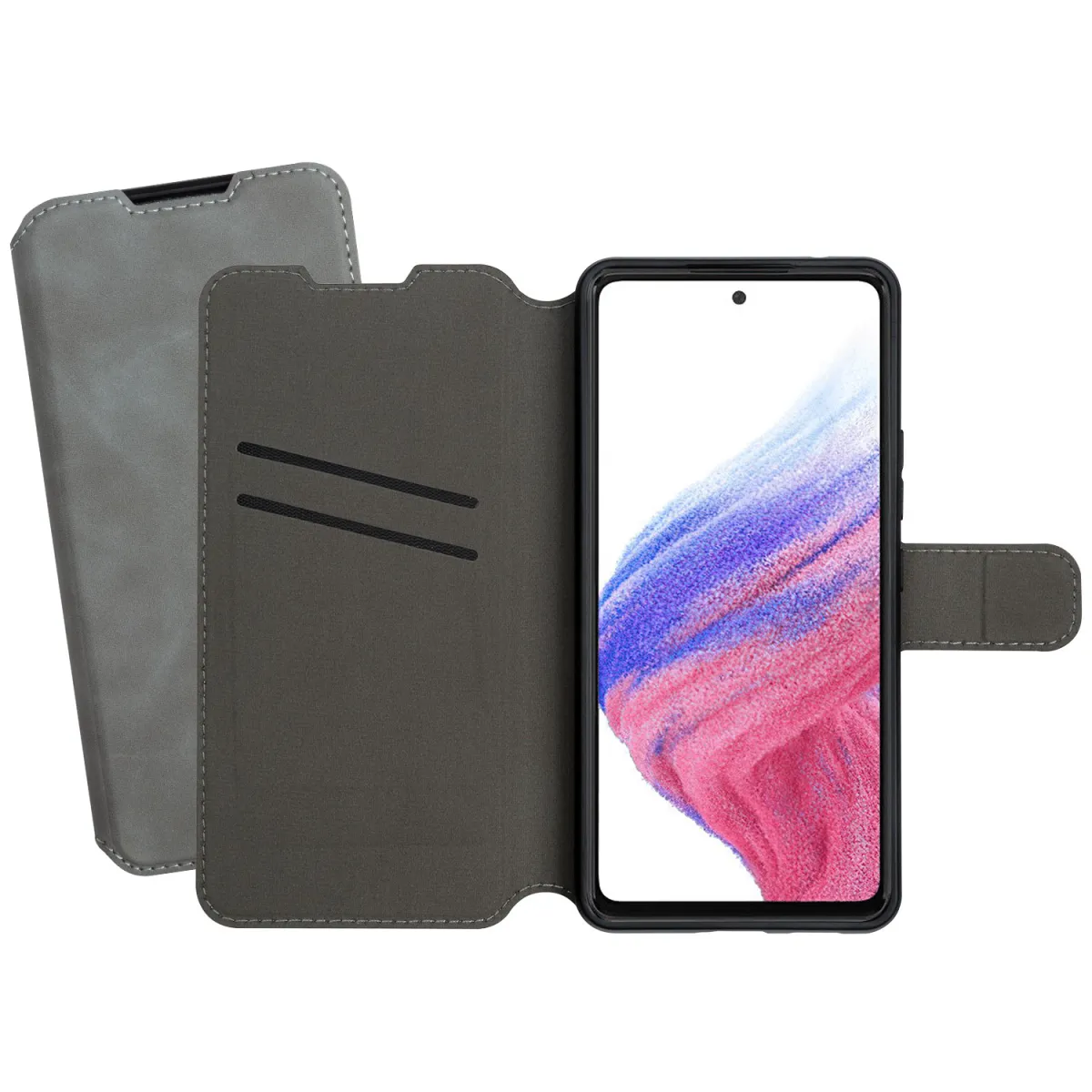 Sentio Θήκη Book Cover για Samsung Galaxy A53 5G Γκρι