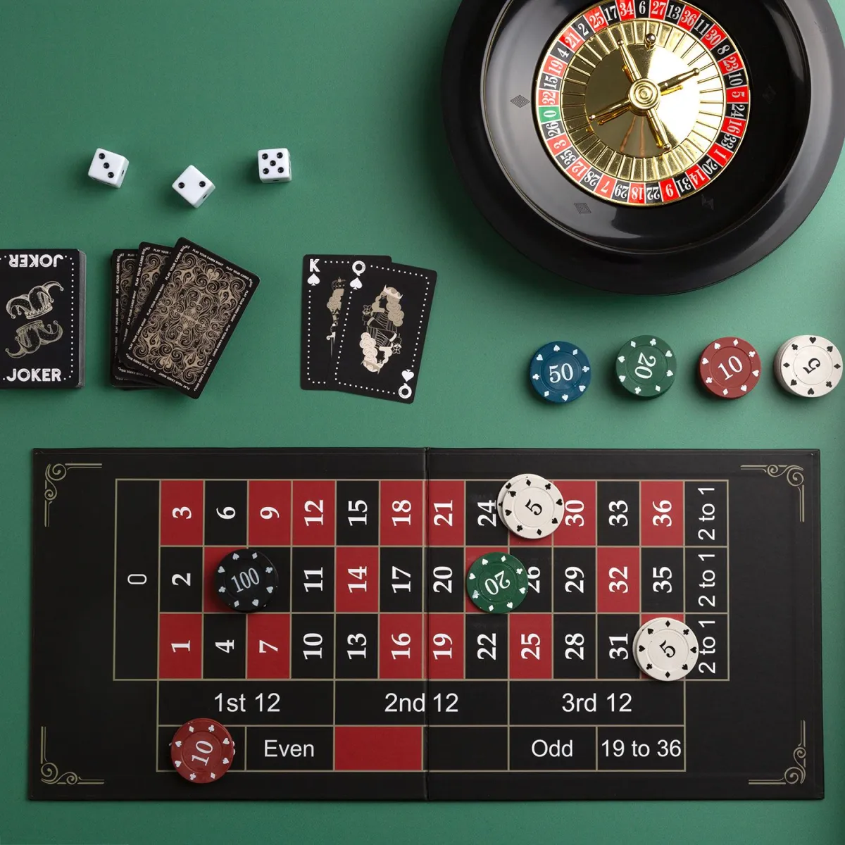 Sentio Casino Night Set