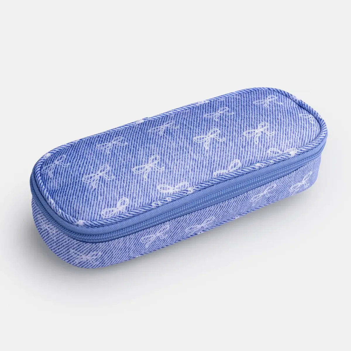 Sentio Κασετίνα Οβάλ Denim