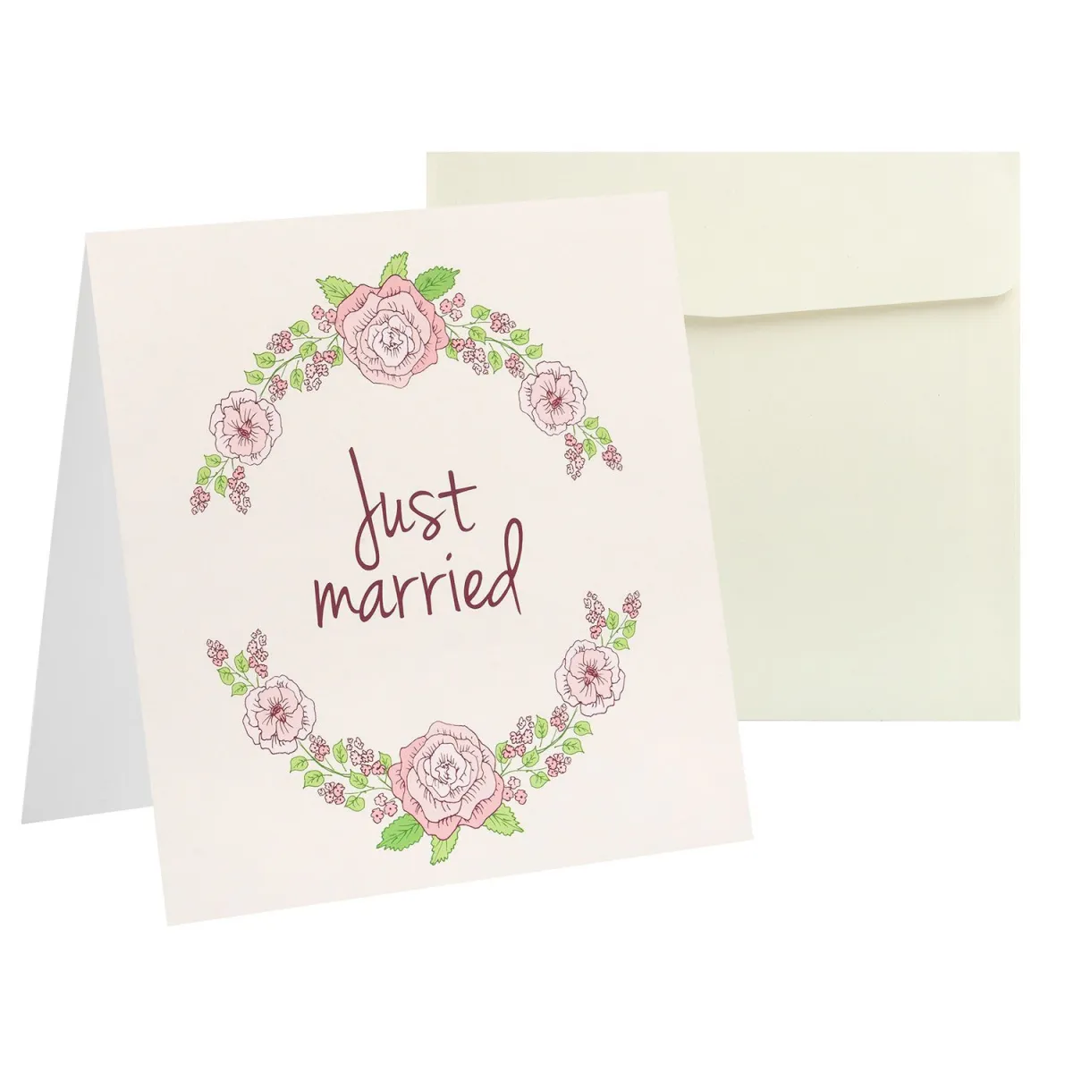 Sentio Ευχετήρια Κάρτα Just Married