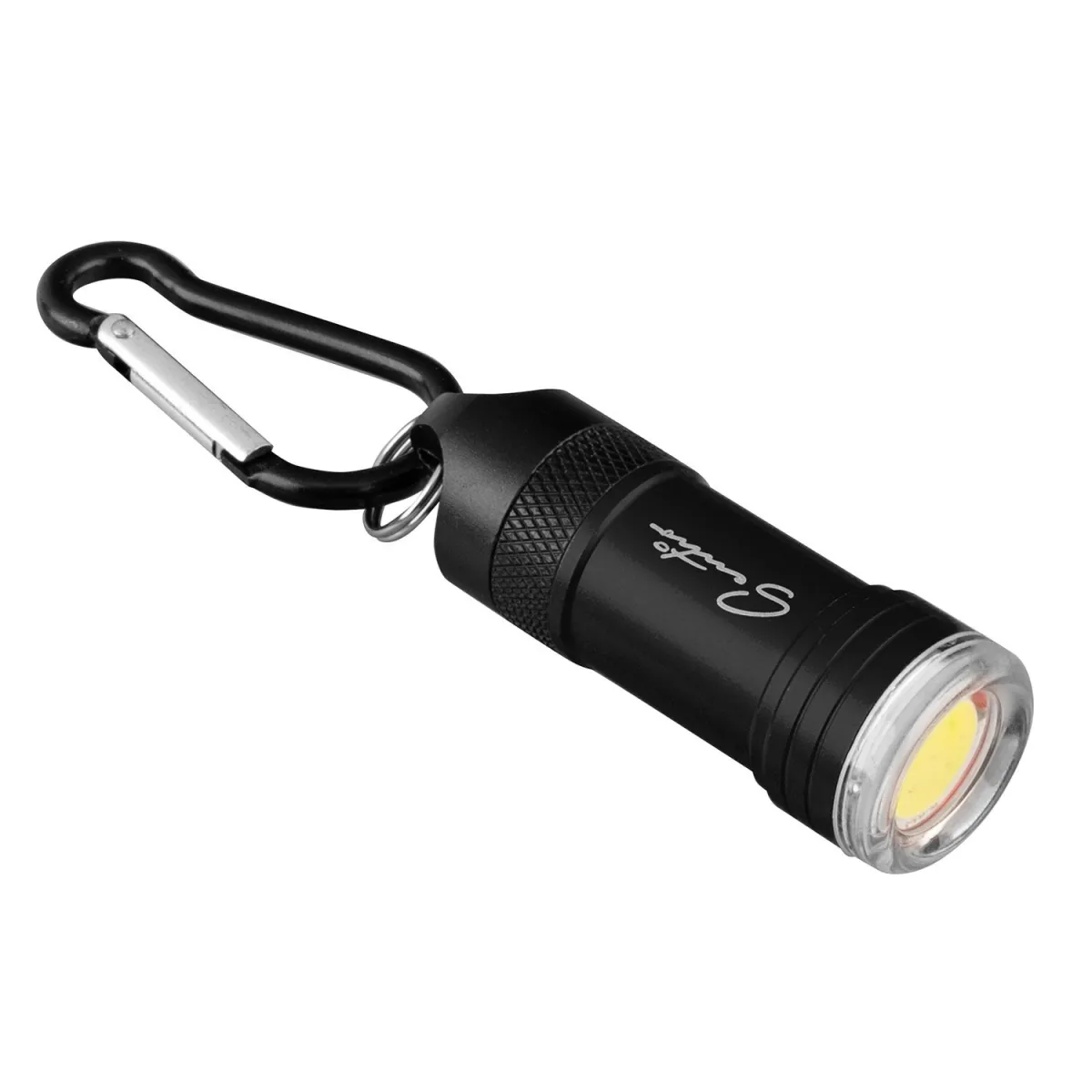 Sentio LED Μαγνητικός Φακός Μπρελόκ Μαύρο