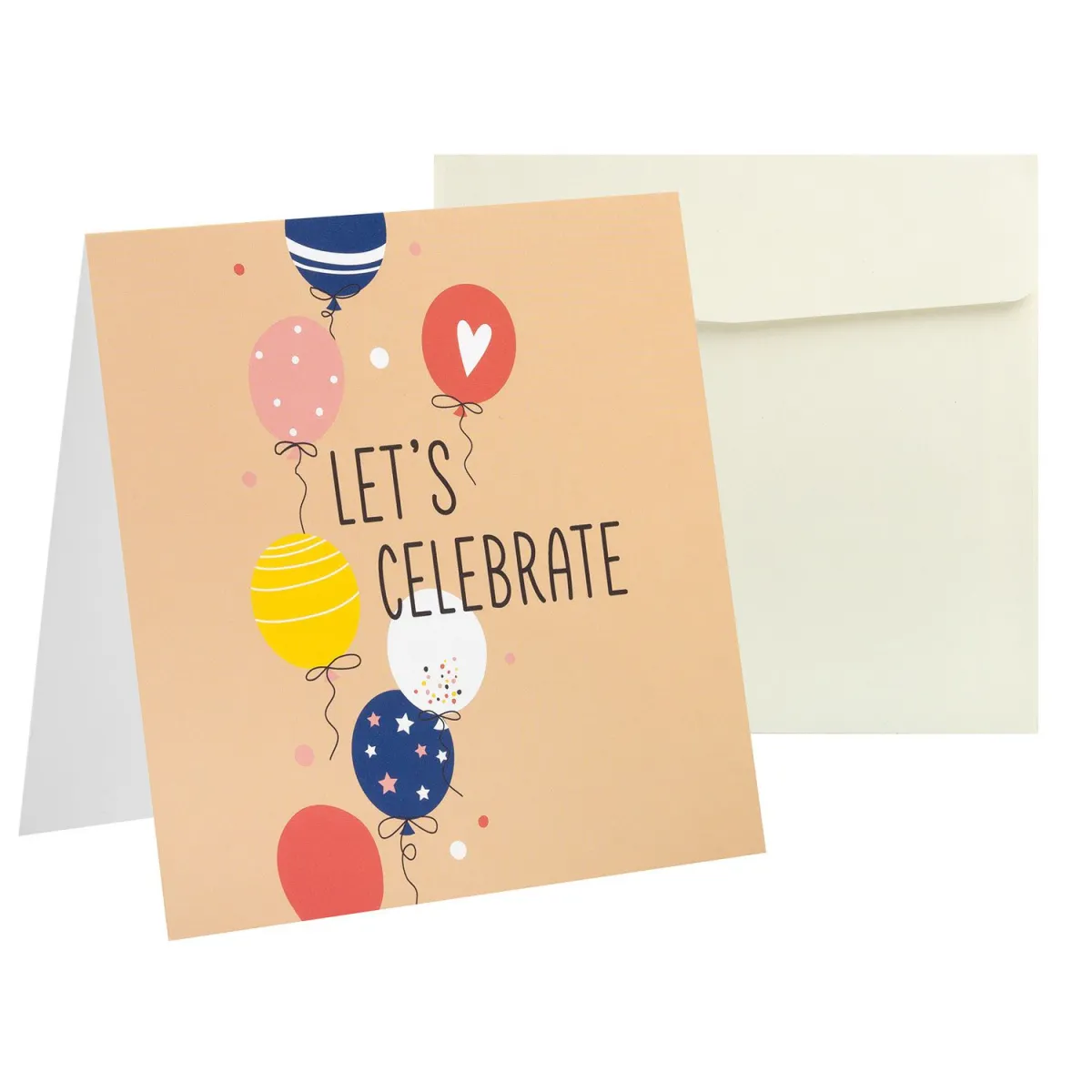 Sentio Ευχετήρια Κάρτα Let's Celebrate