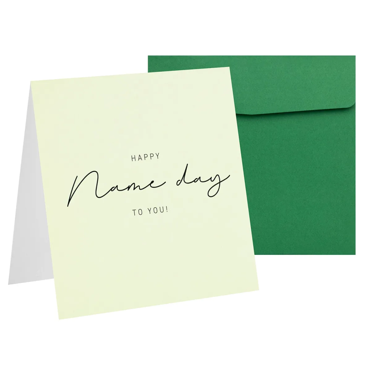 Sentio Ευχετήρια Κάρτα Name Day Mint