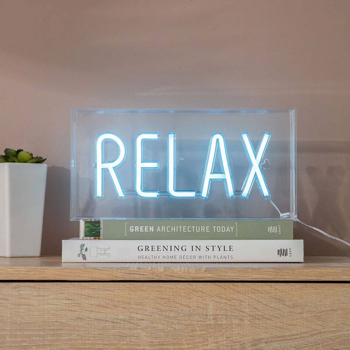 Sentio Neon Light Box Relax