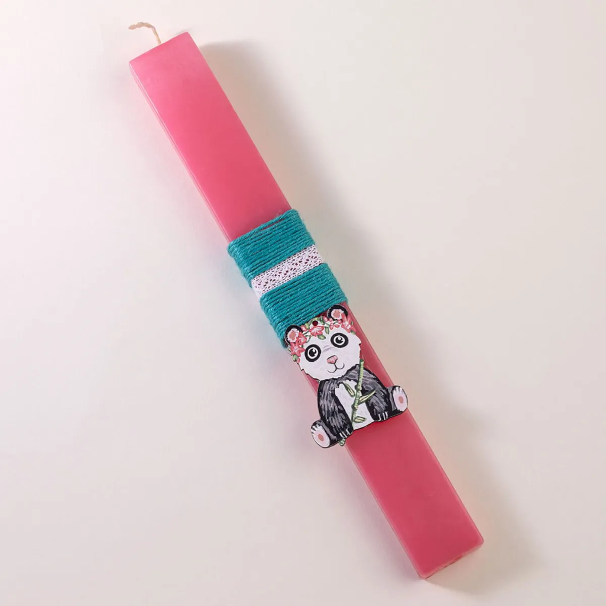 Sentio Panda In Fuchsia Candle