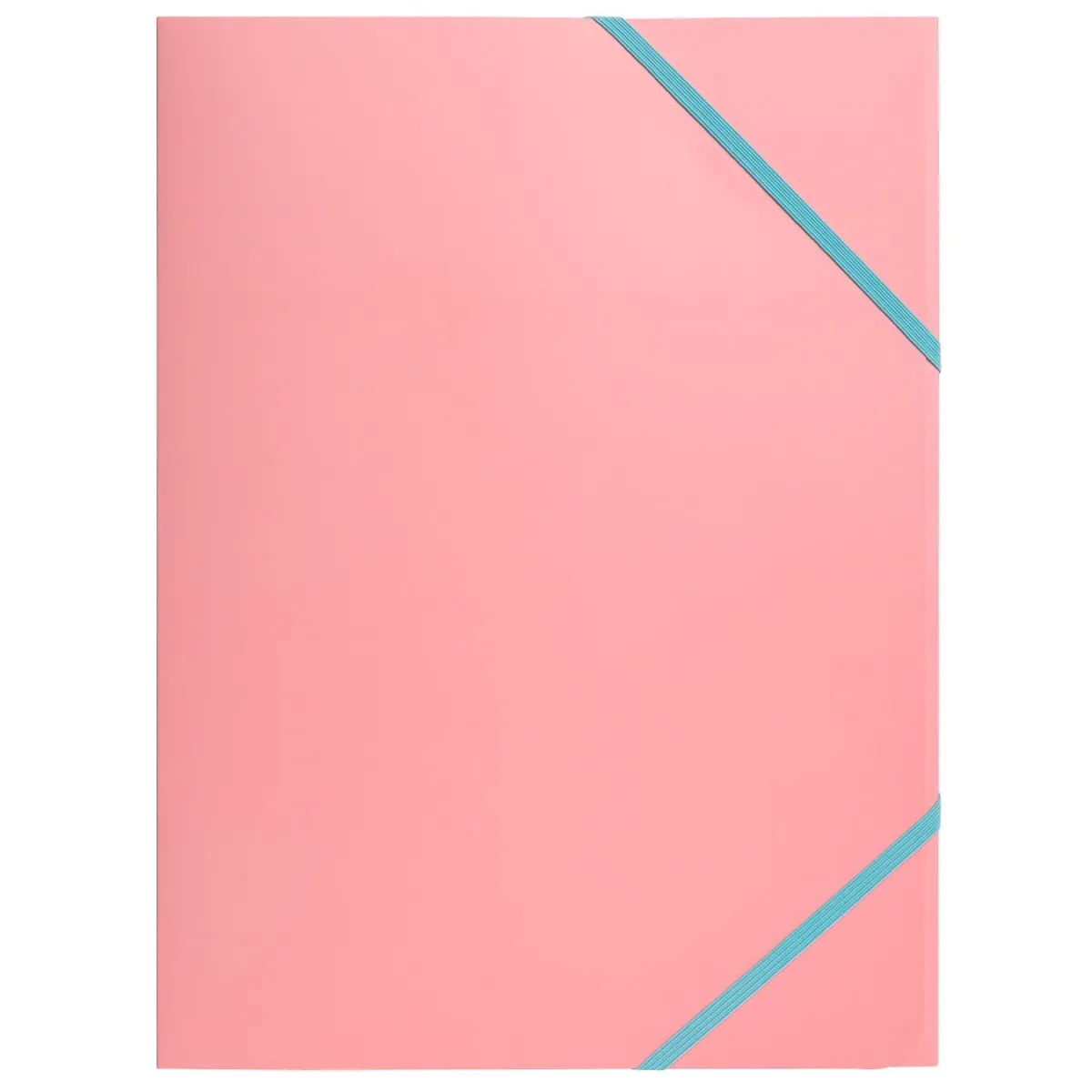 Sentio Ντοσιέ Με Αυτιά Και Λάστιχο Pastel Ροζ