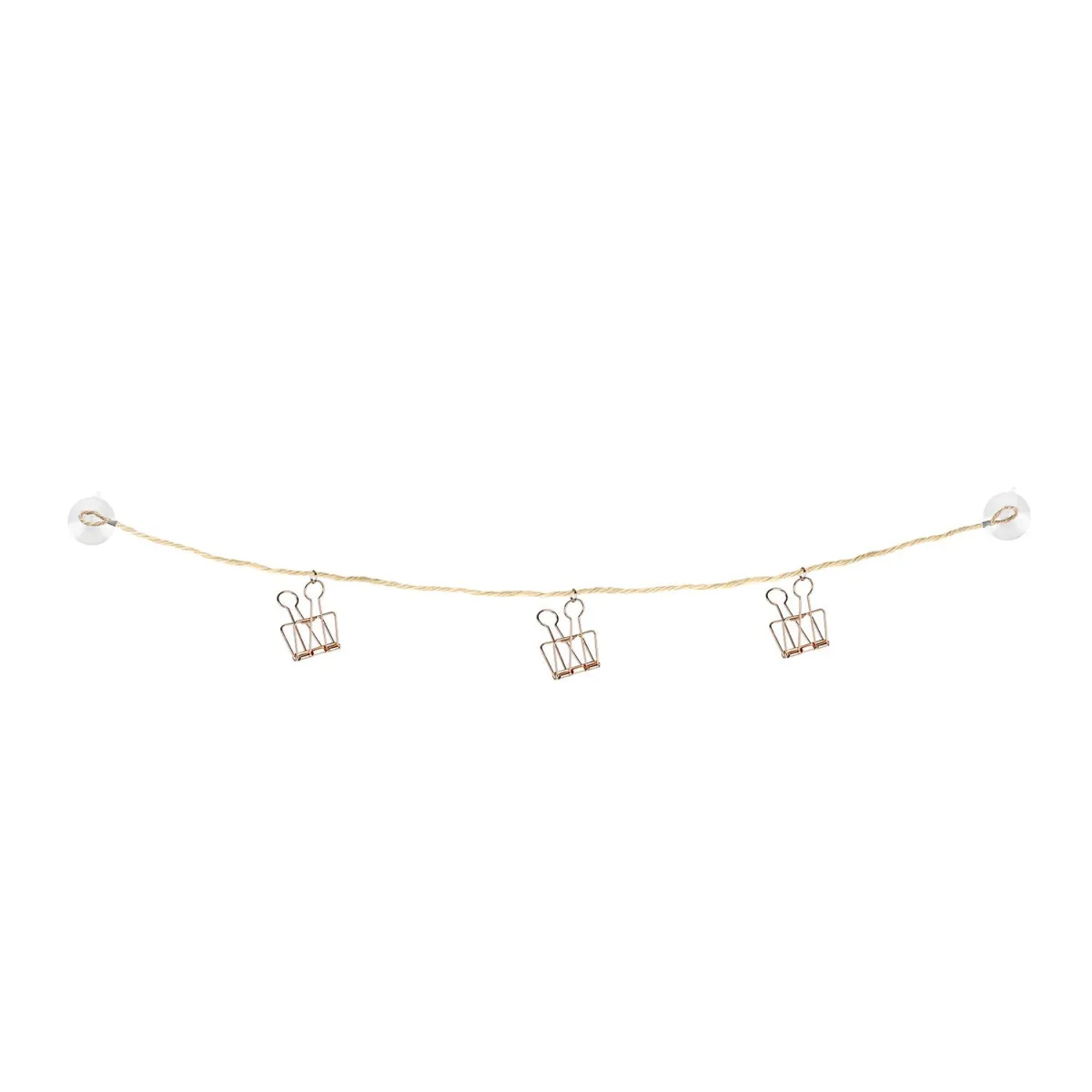 Sentio Photo Clips με σχοινί Rose Gold