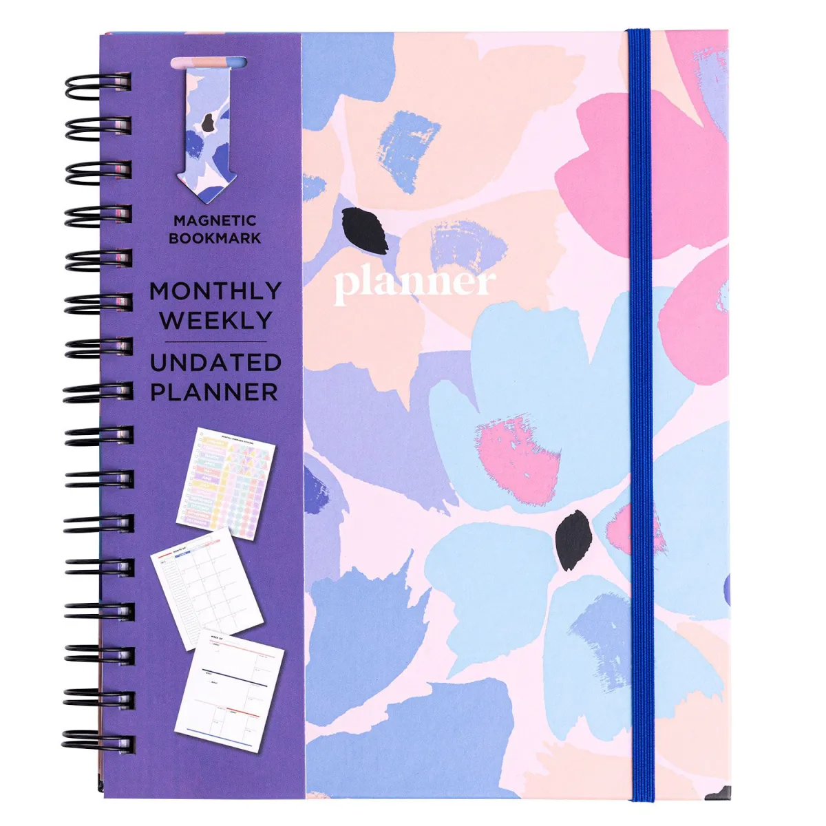 Sentio Σπιράλ Planner με Σελιδοδείκτη Tropical