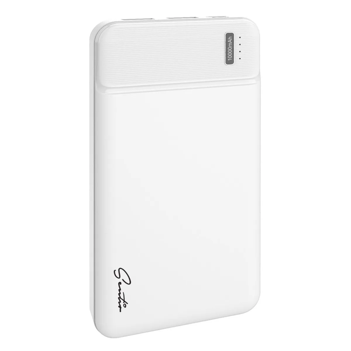 Sentio Powerbank 10000 mAh 3 Θέσεων 2A Λευκό