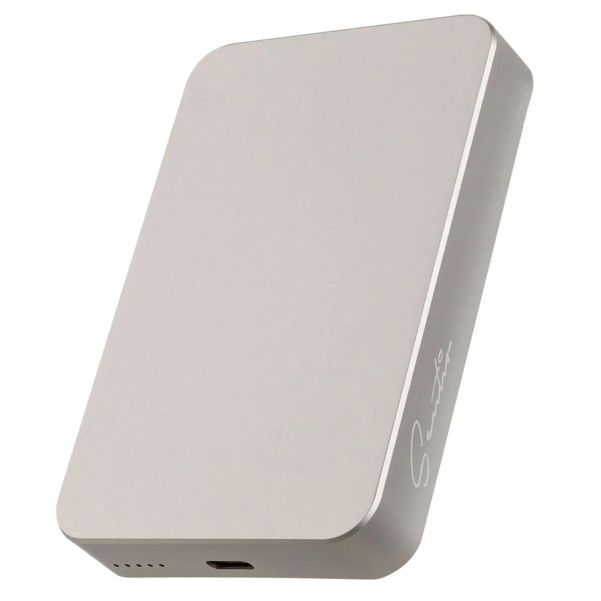 Sentio Powerbank με ασύρματη φόρτιση PD 10000 mAh 1 Θέσης 22.5W Titanium Grey