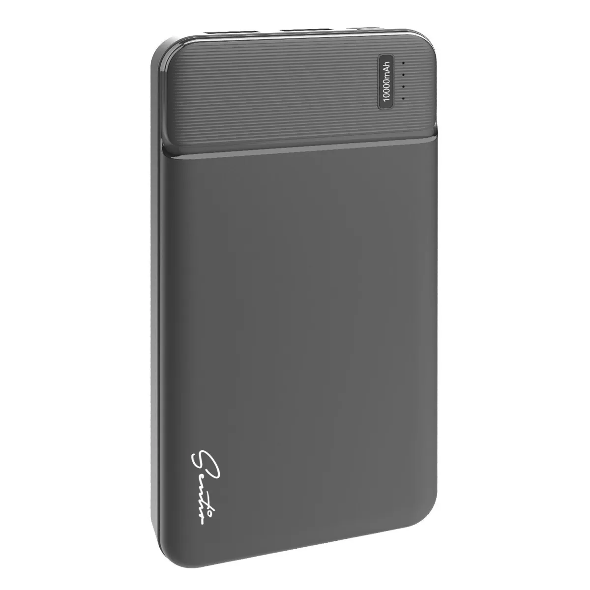 Sentio Powerbank PD 10000 mAh 3 Θέσεων 20W Μαύρο