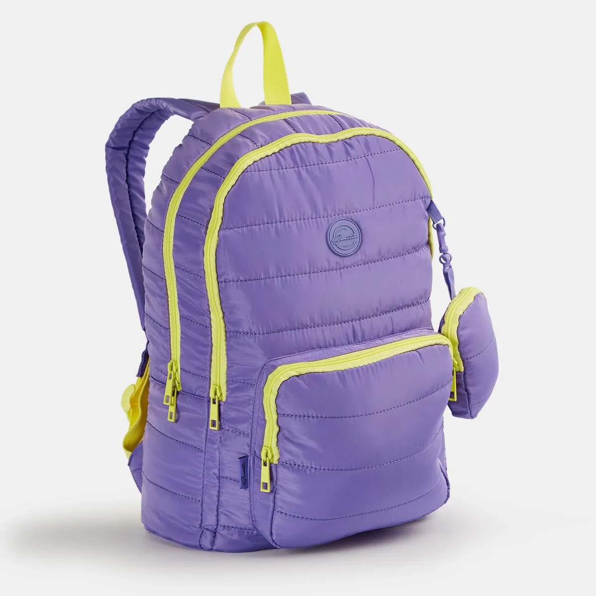 Sentio Τσάντα Πλάτης Puffy Pastel Μωβ