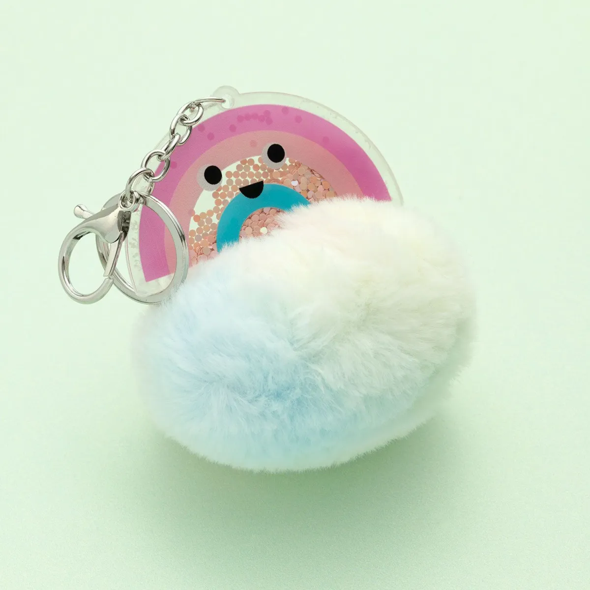 Sentio Μπρελόκ Rainbow Pom Pom