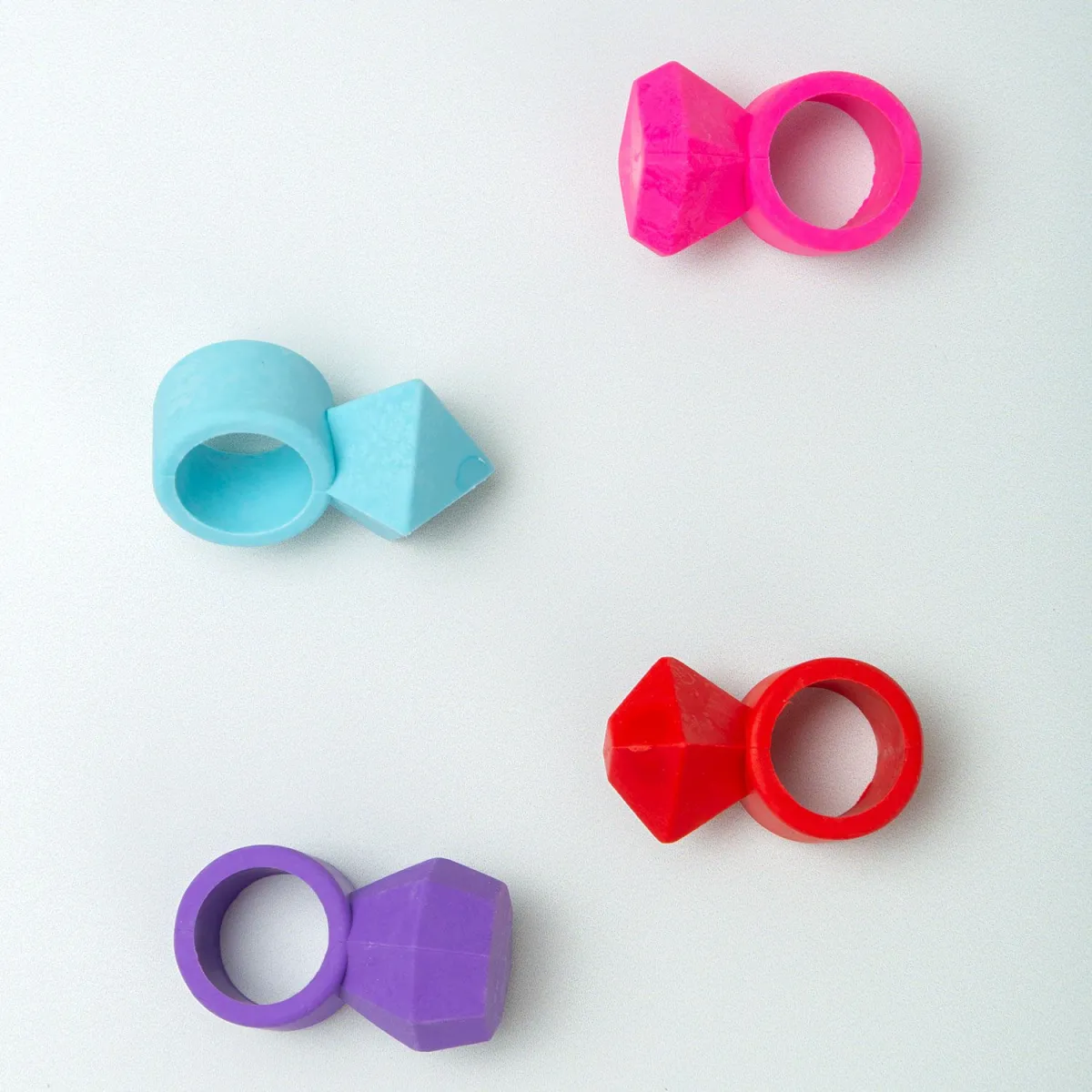 Sentio Γόμες Rings 4τεμ.