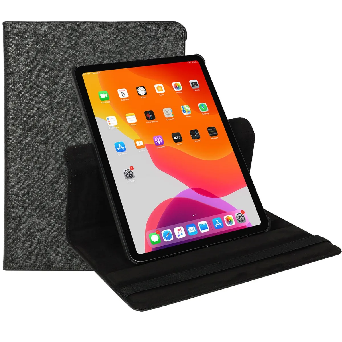 Sentio Θήκη Rotating για tablet iPad Air 4th/5th Gen 10.9" Μαύρη