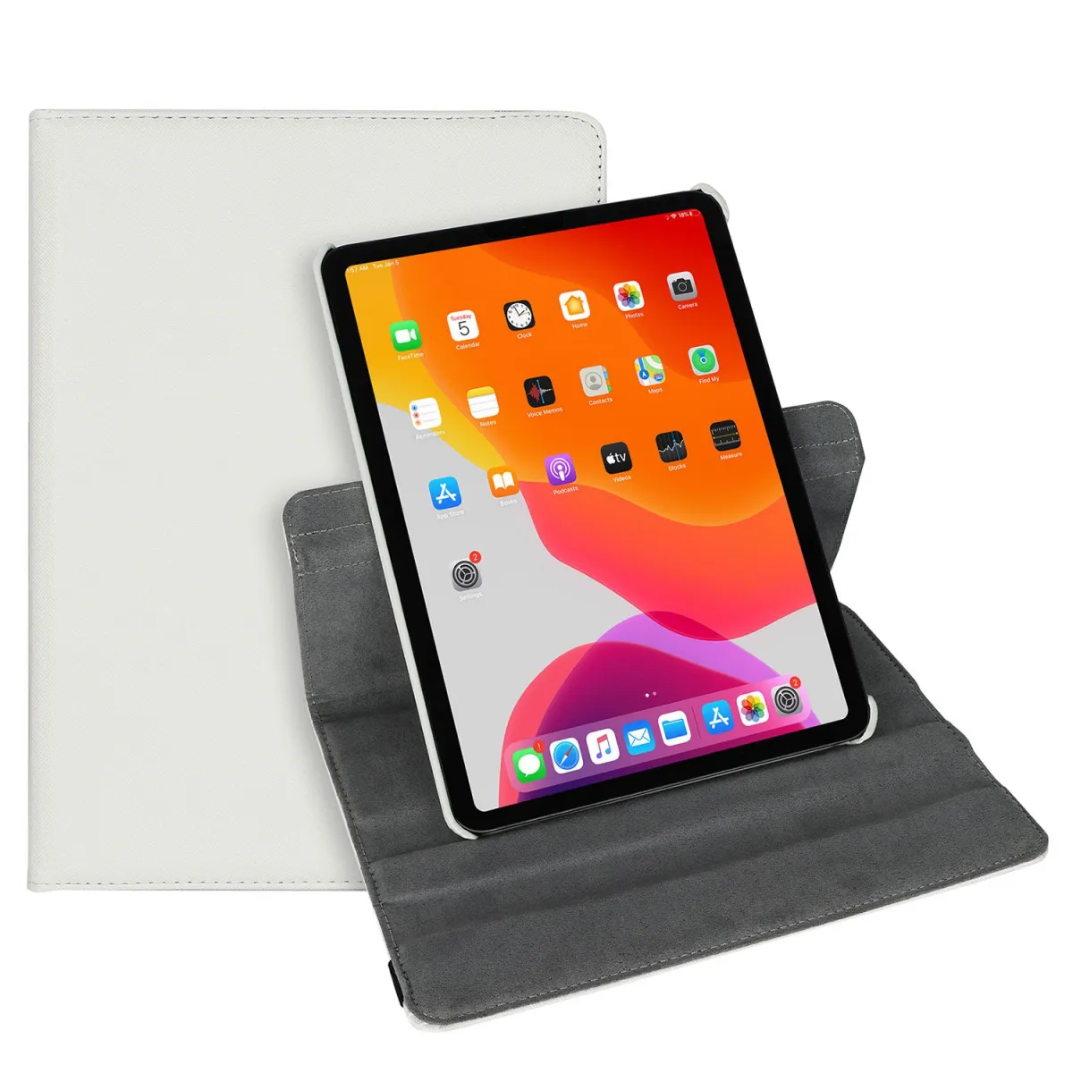 Sentio Θήκη Rotating για tablet iPad Air 4th/5th Gen 10.9" Λευκή
