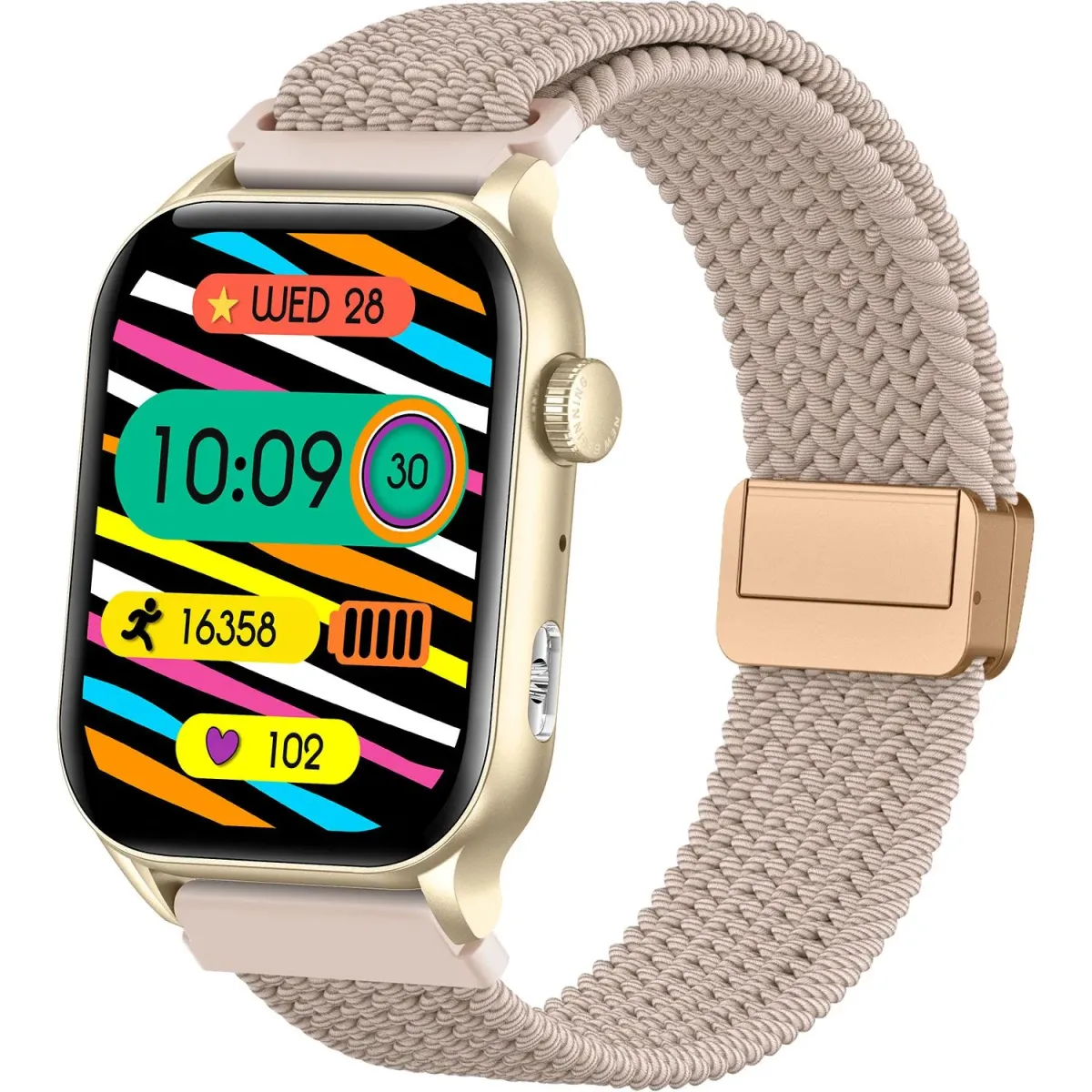 Sentio Smartwatch OmniFit Amoled Gold