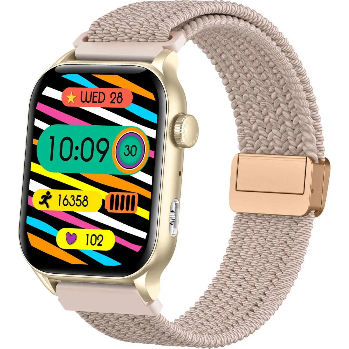 Sentio Smartwatch OmniFit Amoled Gold
