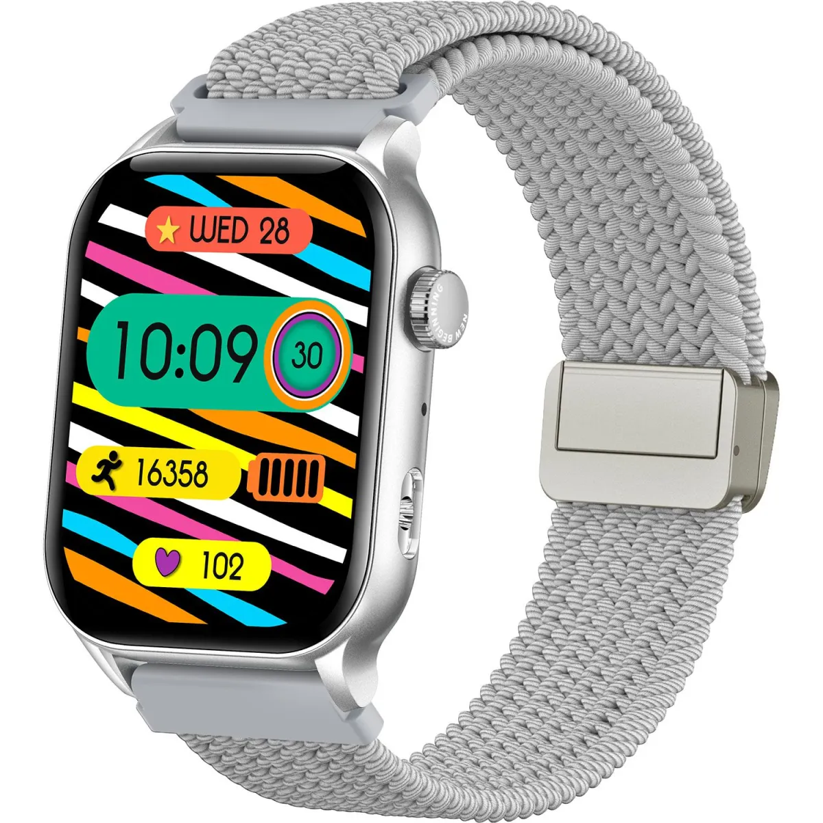 Sentio Smartwatch OmniFit Amoled Silver