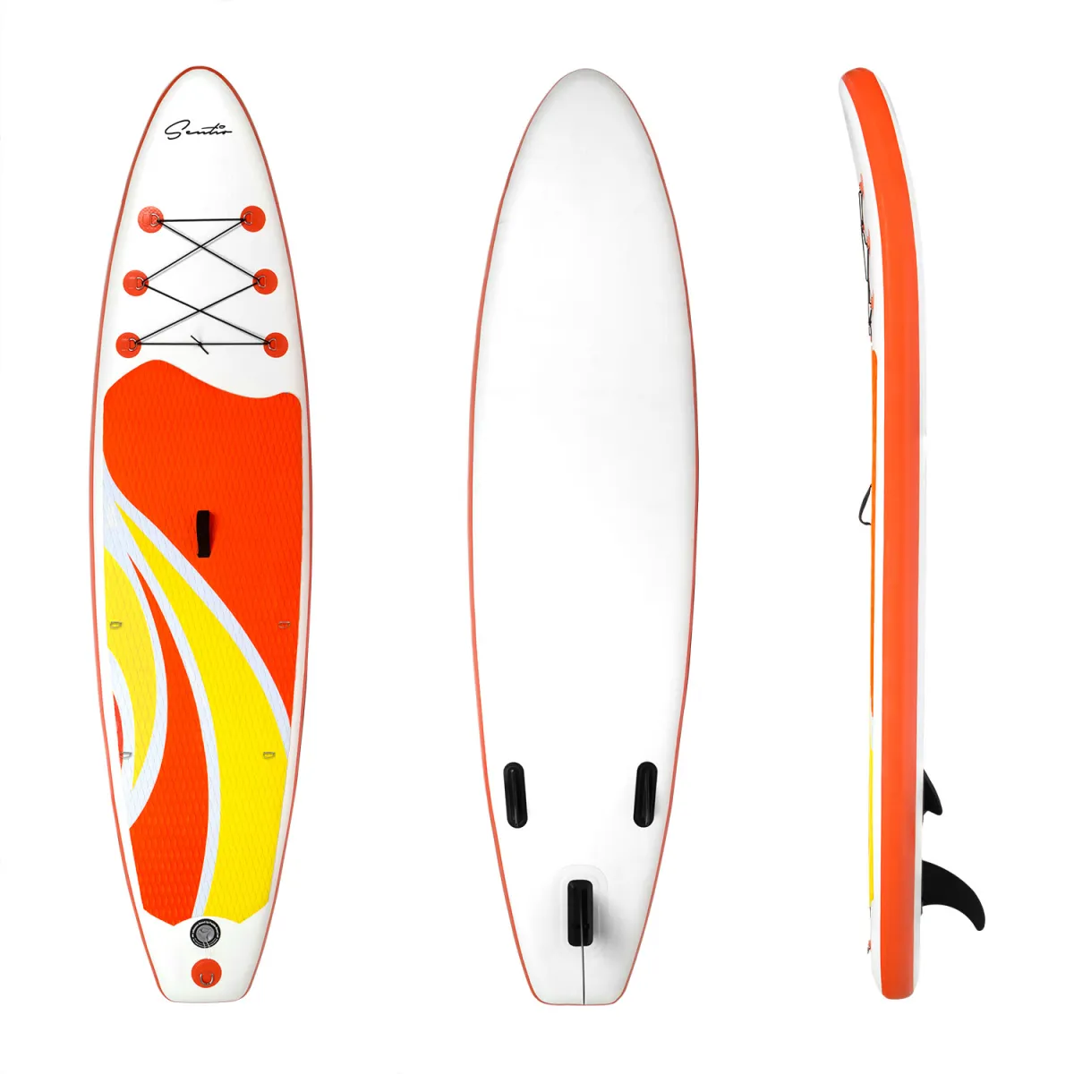 Sentio Σετ Φουσκωτή Σανίδα SUP 3.2m Orange