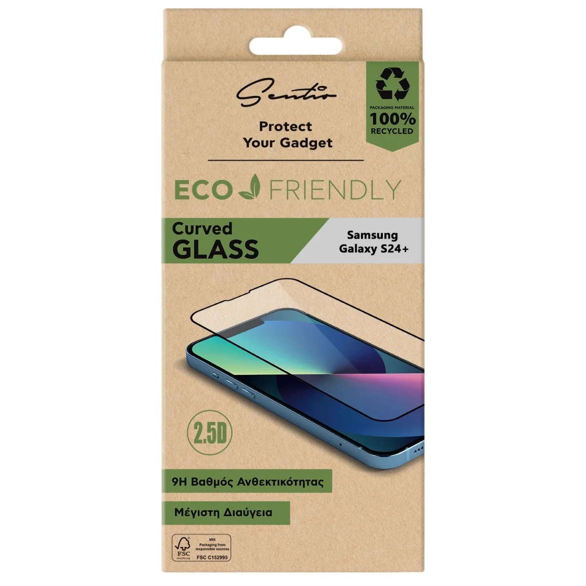 Sentio Γυαλί Tempered 2.5D για Samsung Galaxy S24+
