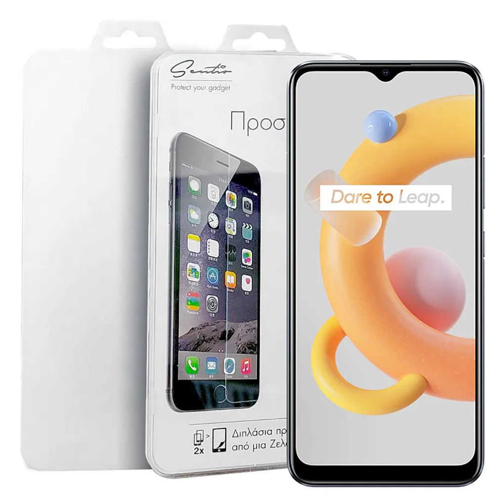 Sentio Γυαλί Tempered 2D για Realme C11 2021