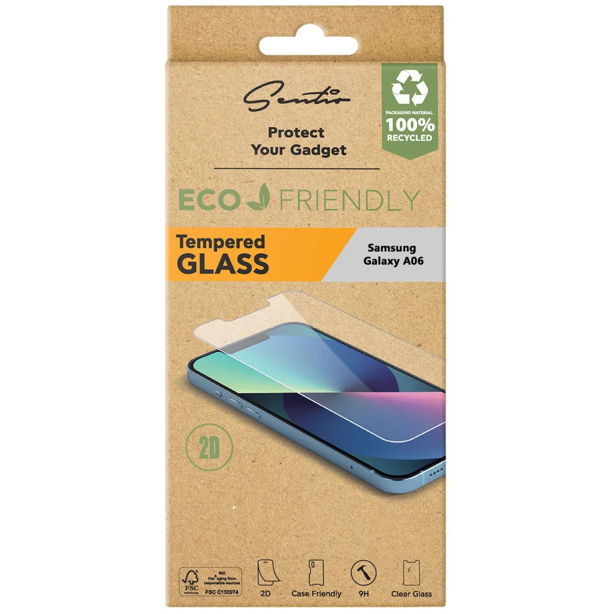 Sentio Γυαλί Tempered 2D για Samsung Galaxy A06