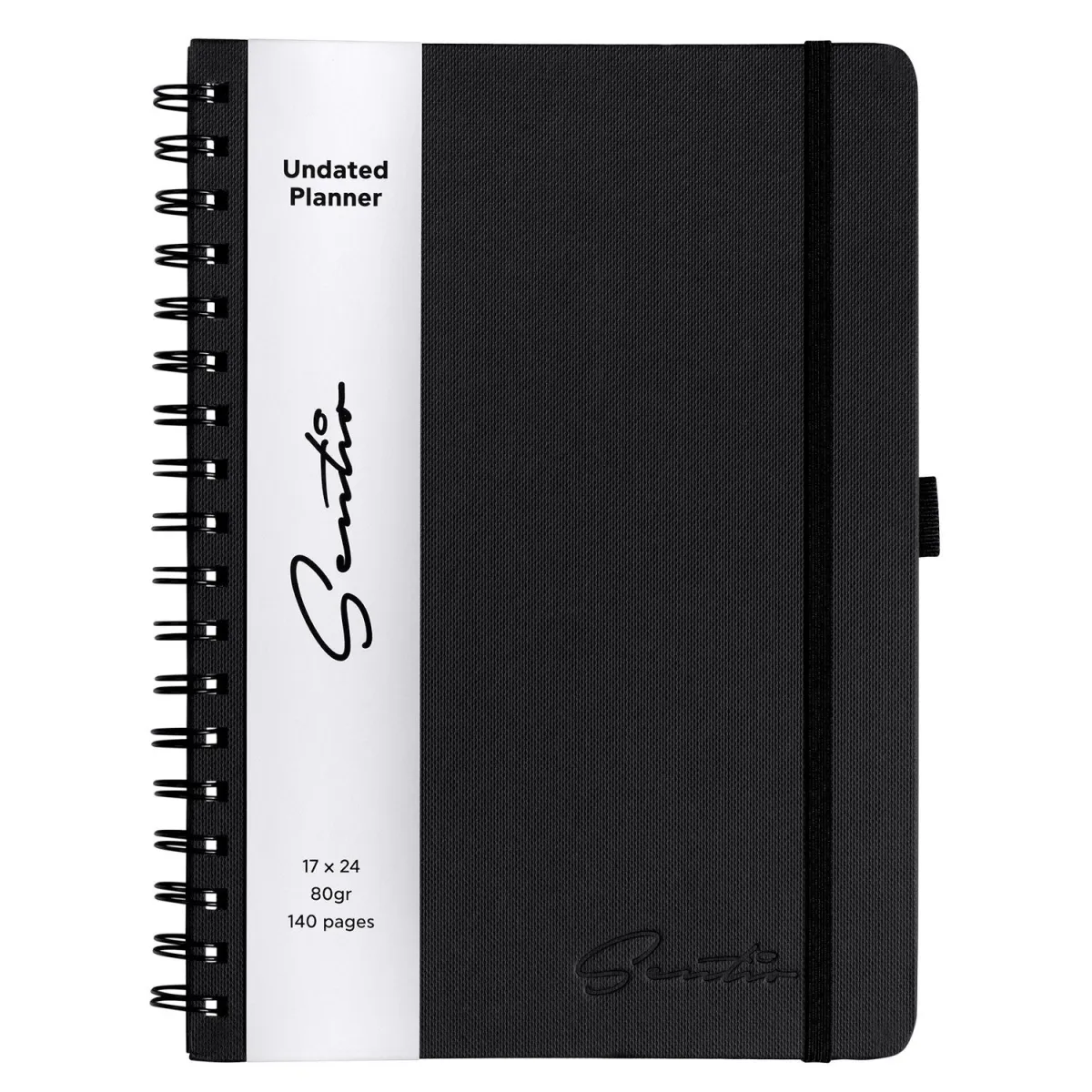 Sentio Σημειωματάριο Undated Planner 17x24