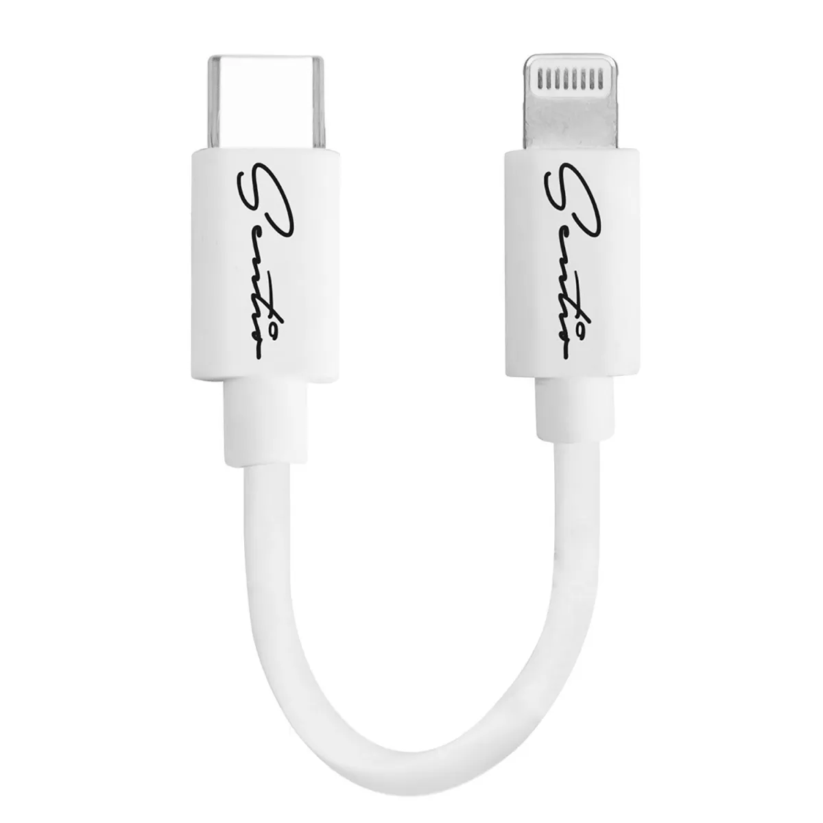 Sentio Καλώδιο USB-C to Lightning 27W 0.2 m White