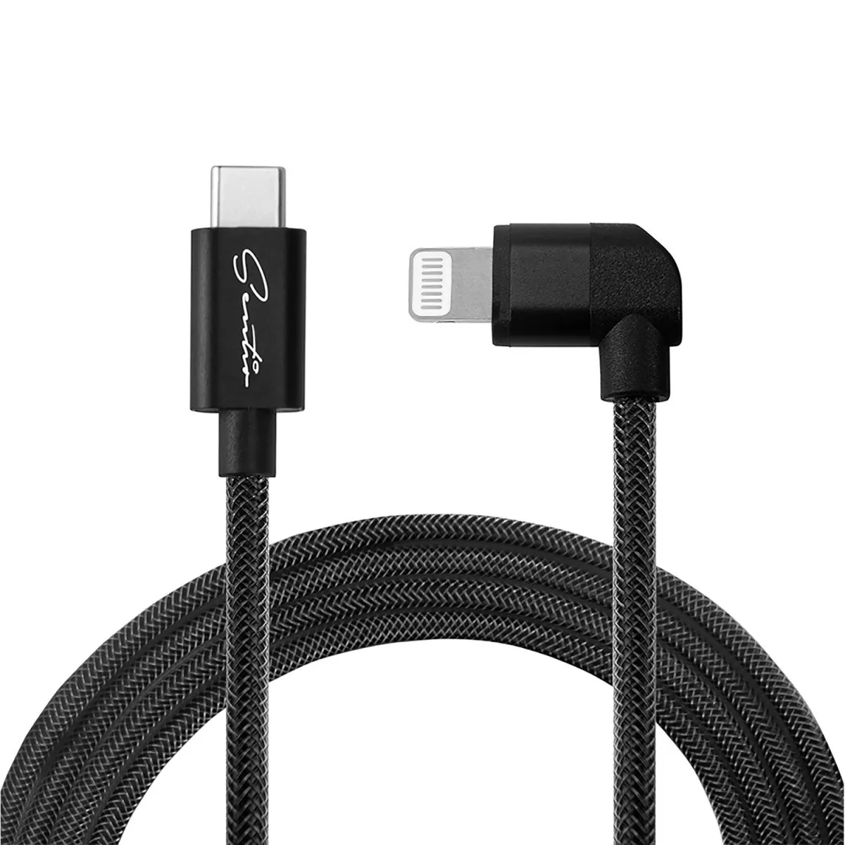 Sentio Καλώδιο USB-C to Lightning 27W 1.2 m Μαύρο