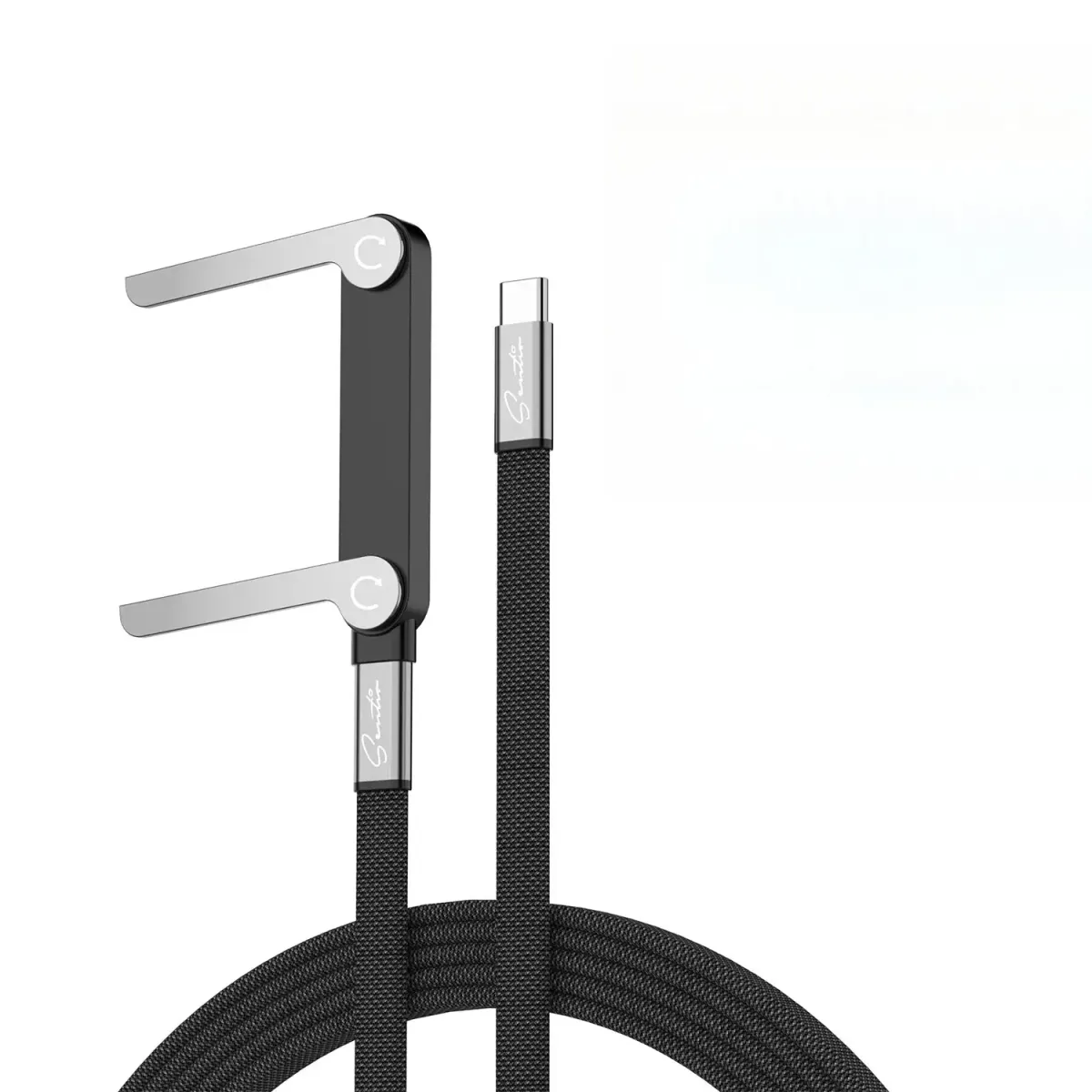 Sentio Καλώδιο USB-C to USB-C 240W 1.5 m Μαύρο