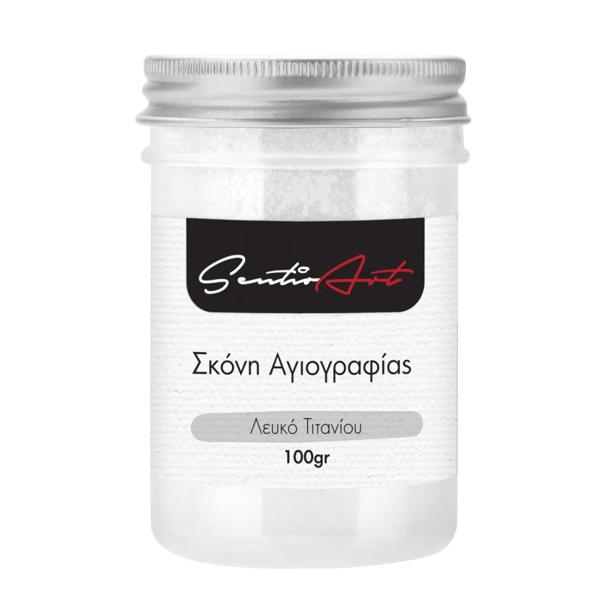 SentioArt Σκόνη Αγιογραφίας Λεύκο Τιτάνιο 100 gr
