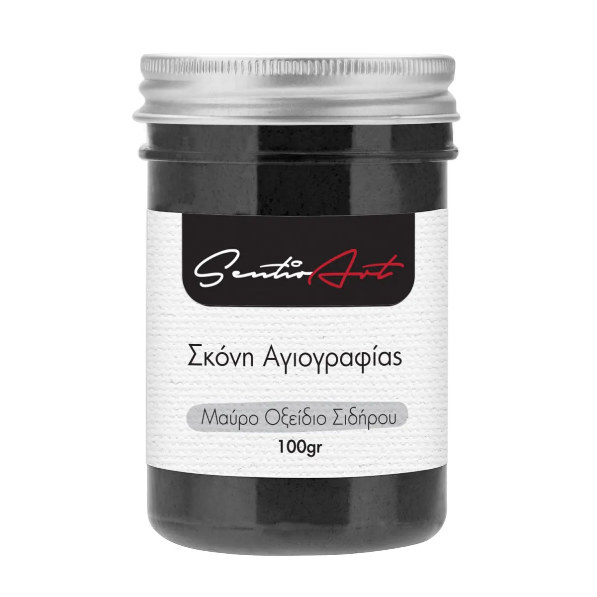 SentioArt Σκόνη Αγιογραφίας Μαύρο 100 gr