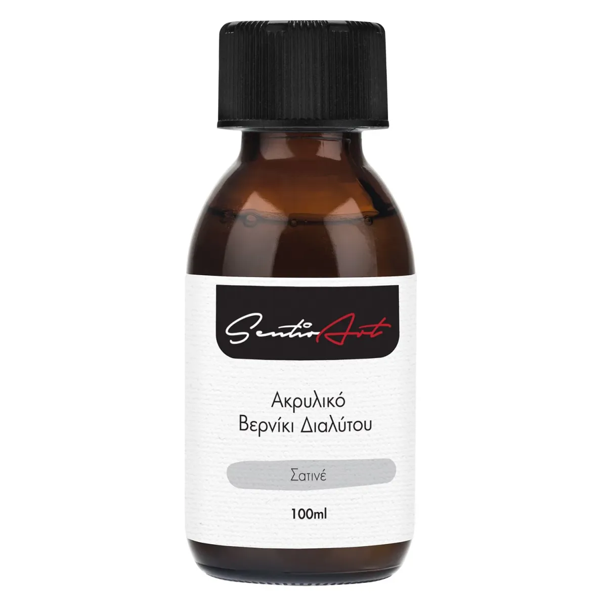 SentioArt Βερνίκι Αγιογραφίας Σατινέ Διαλυτού 100 ml