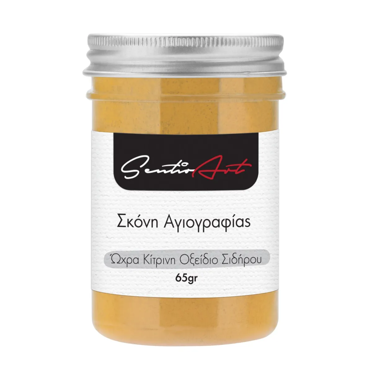 SentioArt Σκόνη Αγιογραφίας Ώχρα 65 gr